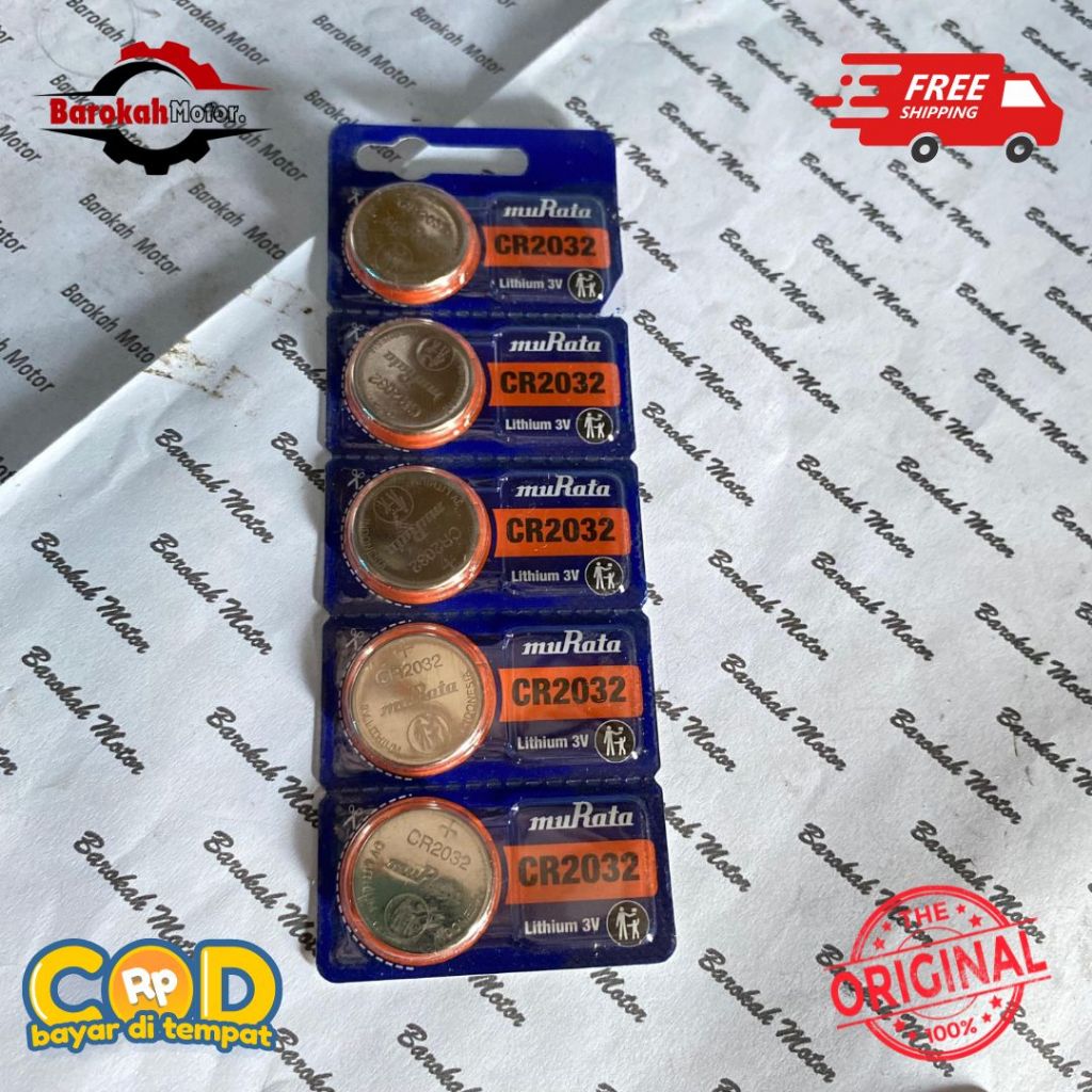 BATERAI REMOTE MURATA TIPE (CR2032) HONDA SCOOPY VARIO PCX