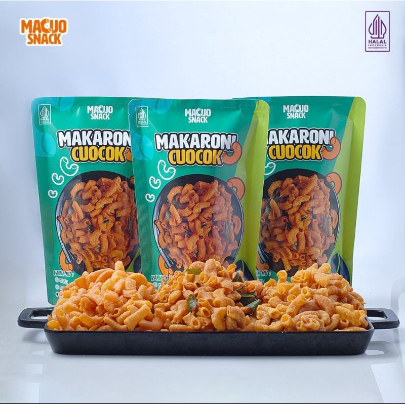 

Macuo Macaroni Enak Gurih Renyah Manteb