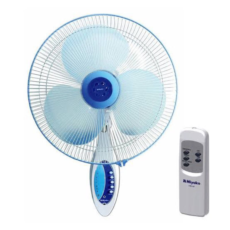 Kipas Angin Dinding MIYAKO + REMOTE (16inch) 1689RC
