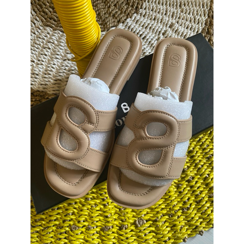 Preloved Buttonscarves - Kefi Sandal - Oat