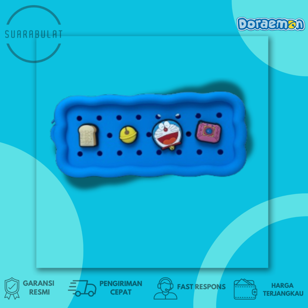 

Tempat Pensil DORAEMON Silicon Pensil Case silikon Jelly DORAEMON