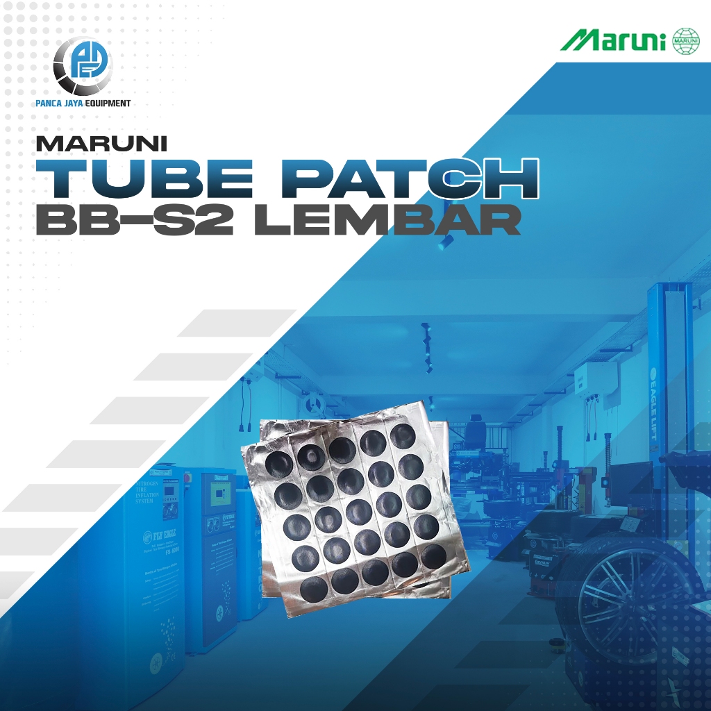 Maruni Tube Patch BB-S2 Bulat Lembar - Karet Tambal Ban Sepeda