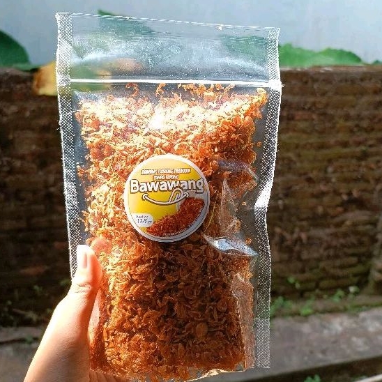 

*bawawang* 125 gr bawang merah goreng premium asli original grade A