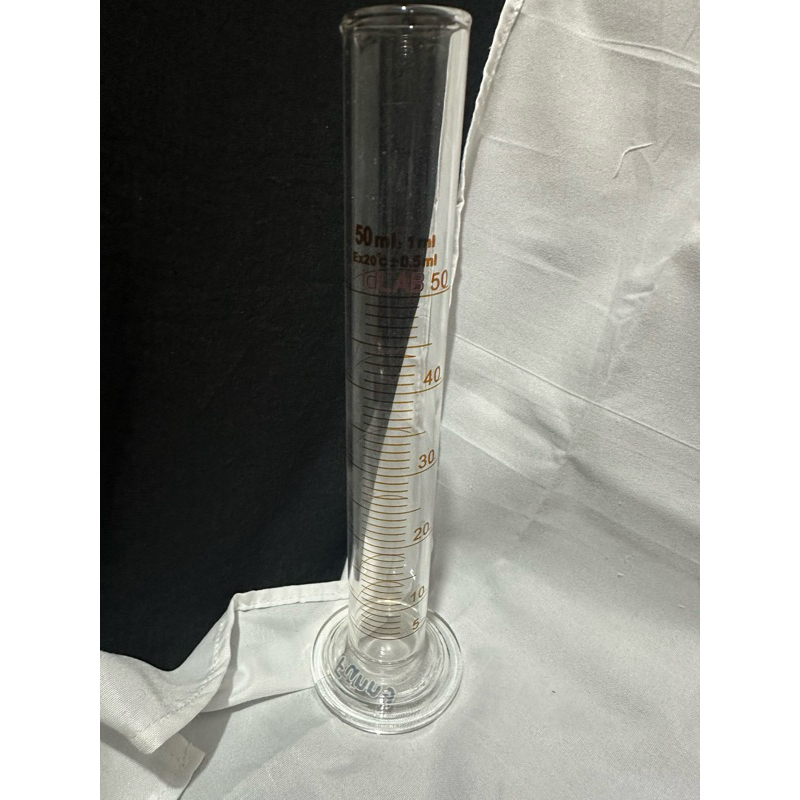 PRELOVED ALAT SKILL LAB |Gelas ukur 50ml |Gelas ukur kaca|Alat praktikum dental Murah