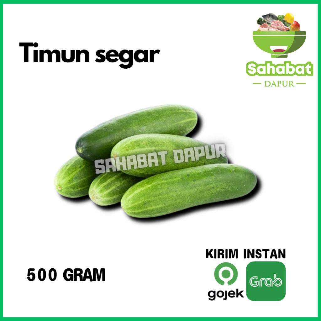 

Timun Segar 500gr - Sahabatdapur