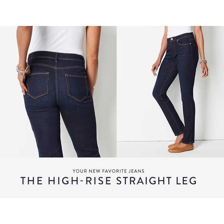 YZ5 Celana J.Jill Favorite Highrise Straight Leg Jeans