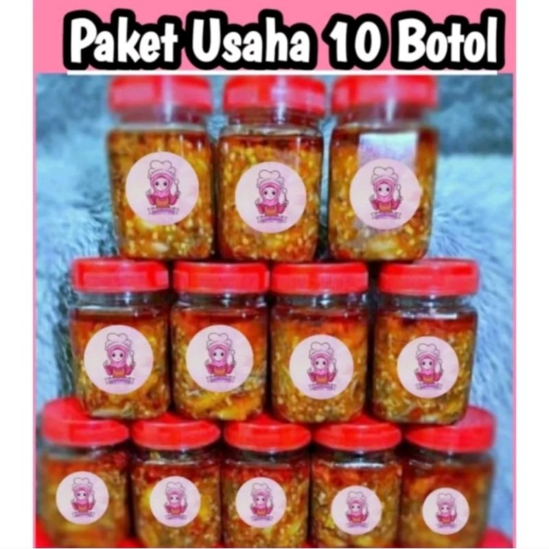 

(150 gram) paket usaha sambal bunda.