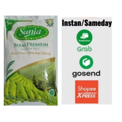 

beras sania premium kemasan 5kg