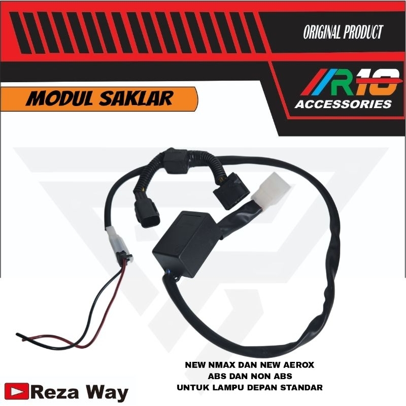 MODUL SAKLAR NEW NMAX DAN AEROX LAMPU ORI ATAU BILED