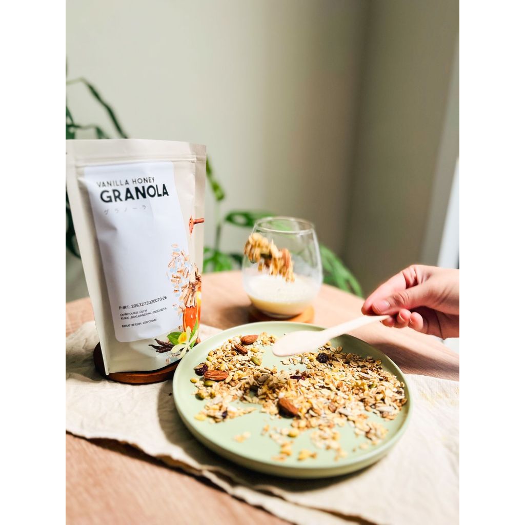 

Nafariz724 Granola Vanilla Honey Madu Dark Chocolate 200 Gr By Kukki Sereal Makanan Sehat