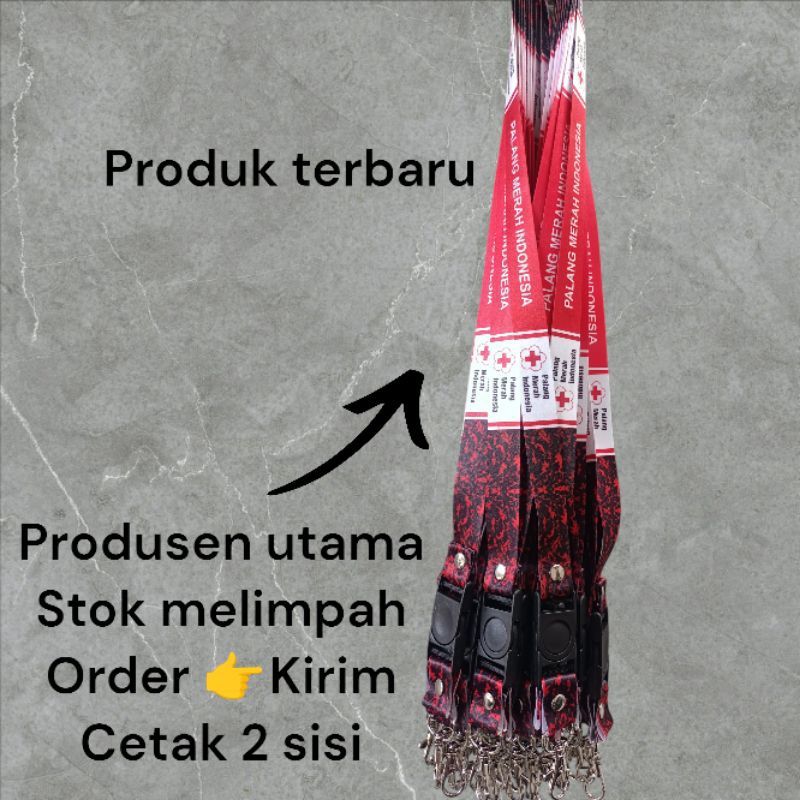 

Tali Lanyard PMI MOTIF HITAM terbaruu paling Murah Stok melimpah