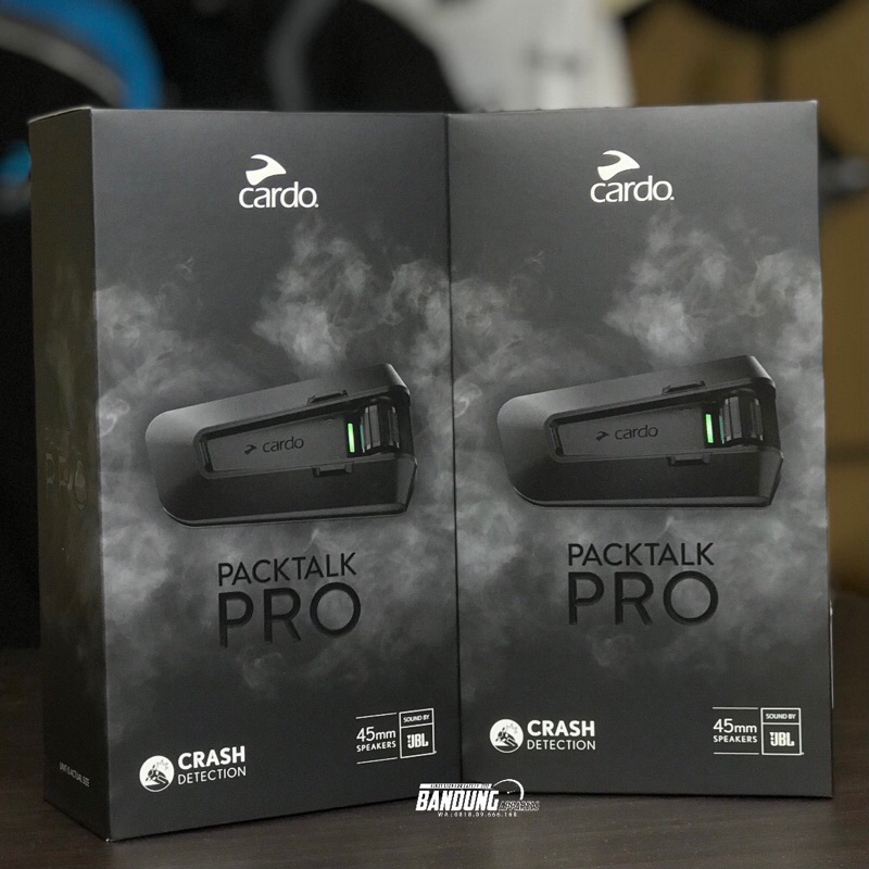 Cardo Packtalk Pro Intercom Cardo Packtalk JBL Black Edition Single Pack