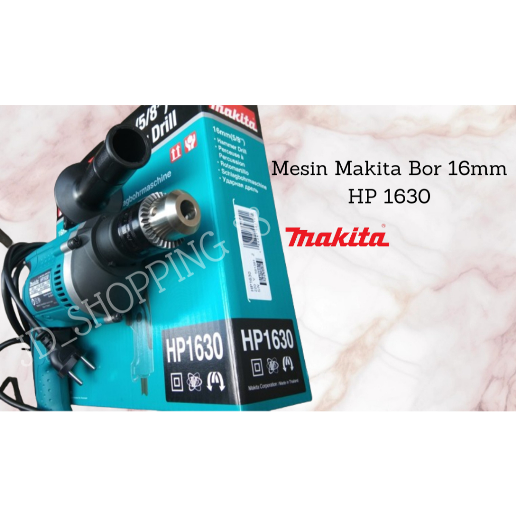 Mesin Bor 16mm Makita HP 1630