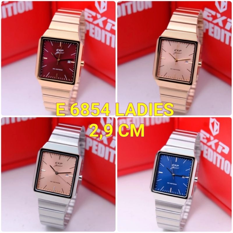 JAM TANGAN WANITA EXPEDITION E6731 / E6854 ORIGINAL GARANSI RESMI/JAM EXPEDITION CEWEK E 6731/E 6854