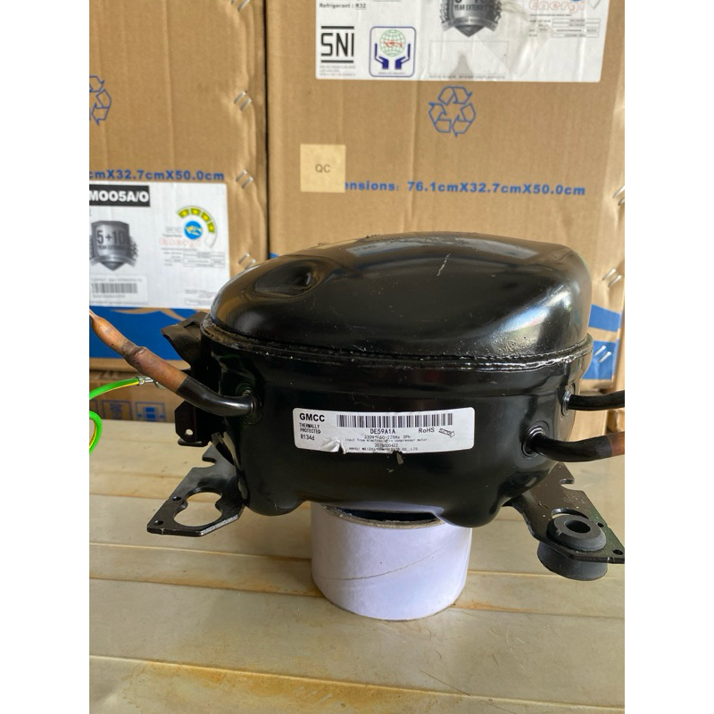 kompresor kulkas Sharp inverter cabutan unit baru DE59A1A DE75A1A