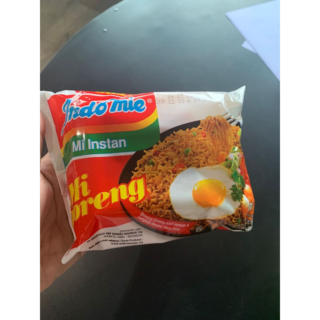 

Indomie Goreng 1 dus isi 40 pcs