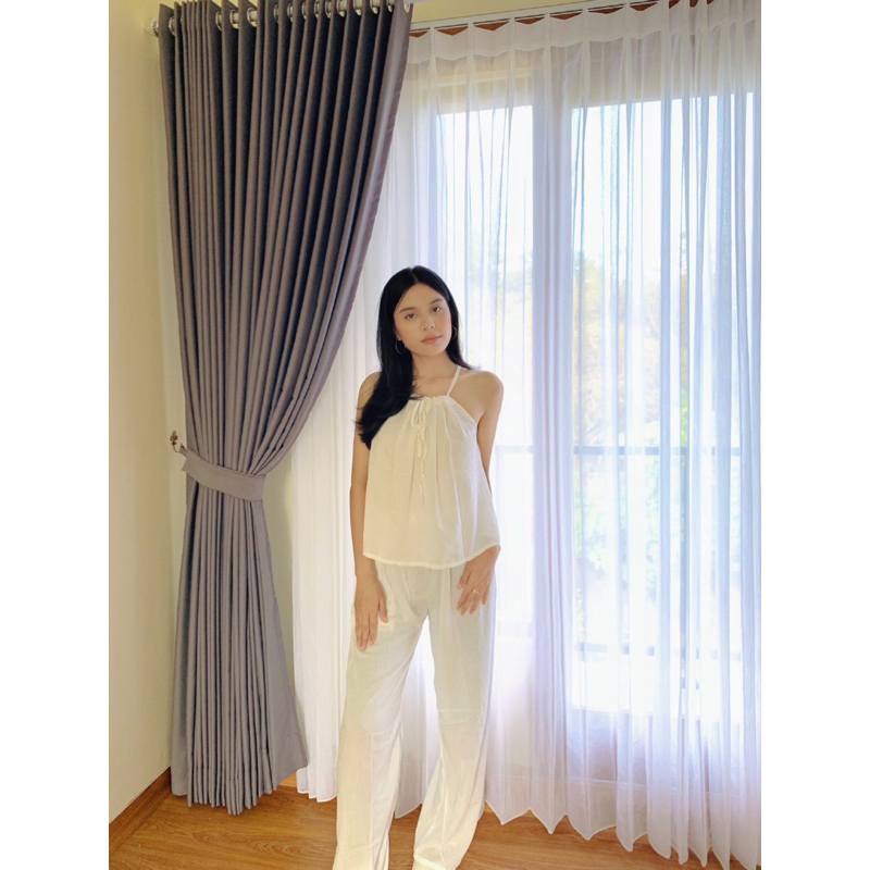 DAISY SET. Setelan baju pantai bahan Crinkle PREMIUM