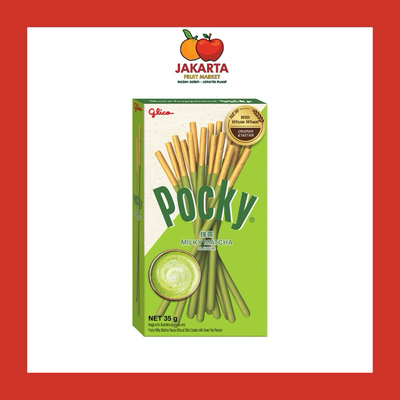 

GLICO POCKY MILKY MATCHA GREEN TEA 33G