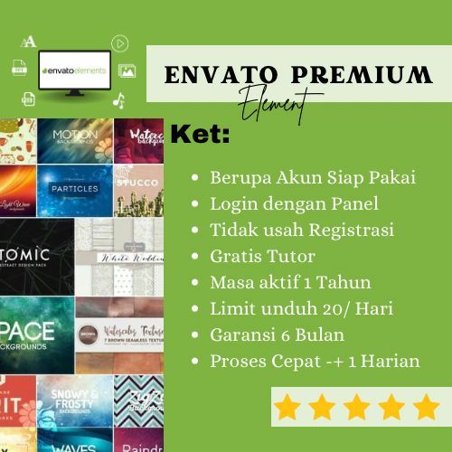 ENVATO ELEMENT 1 TAHUN | LOGIN PANEL