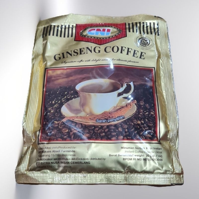 

Kopi Ginseng CNI 20g