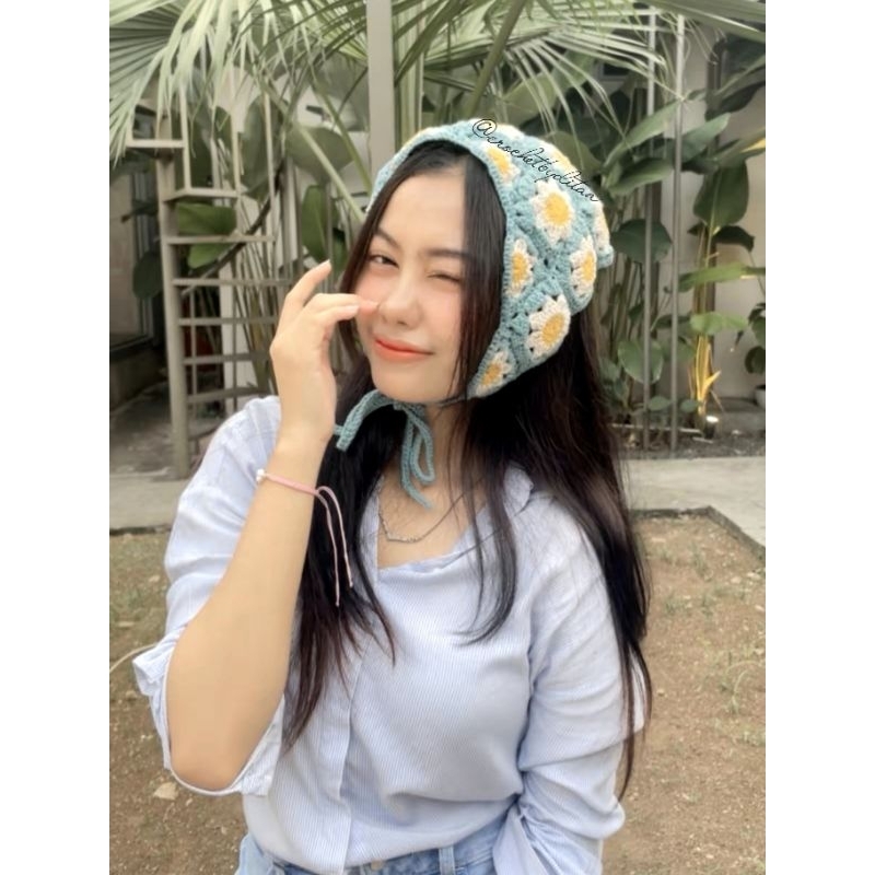 Bandana Rajut Segitiga