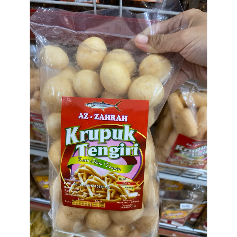 

Kerupuk Tenggiri Berat 135 Gram