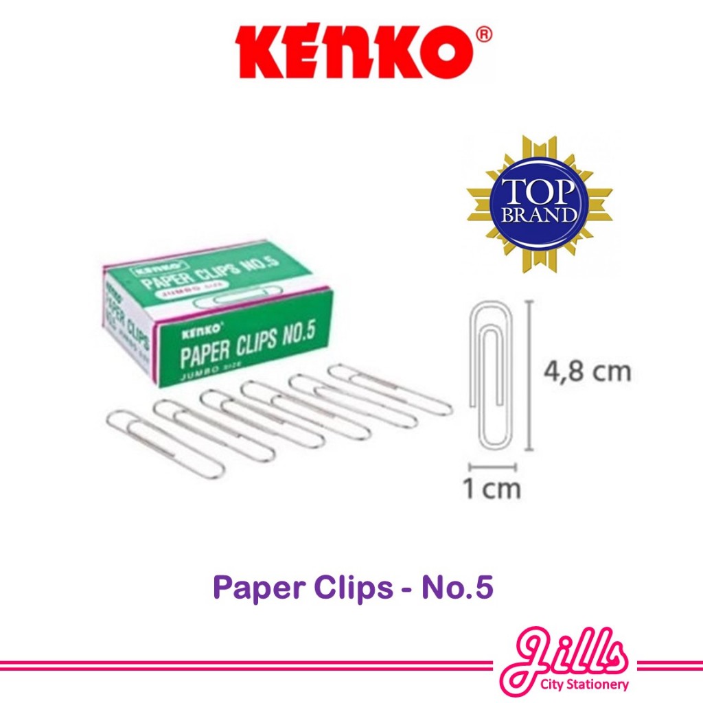 

Kenko Klip Kertas Besar / Paper Clip no.5
