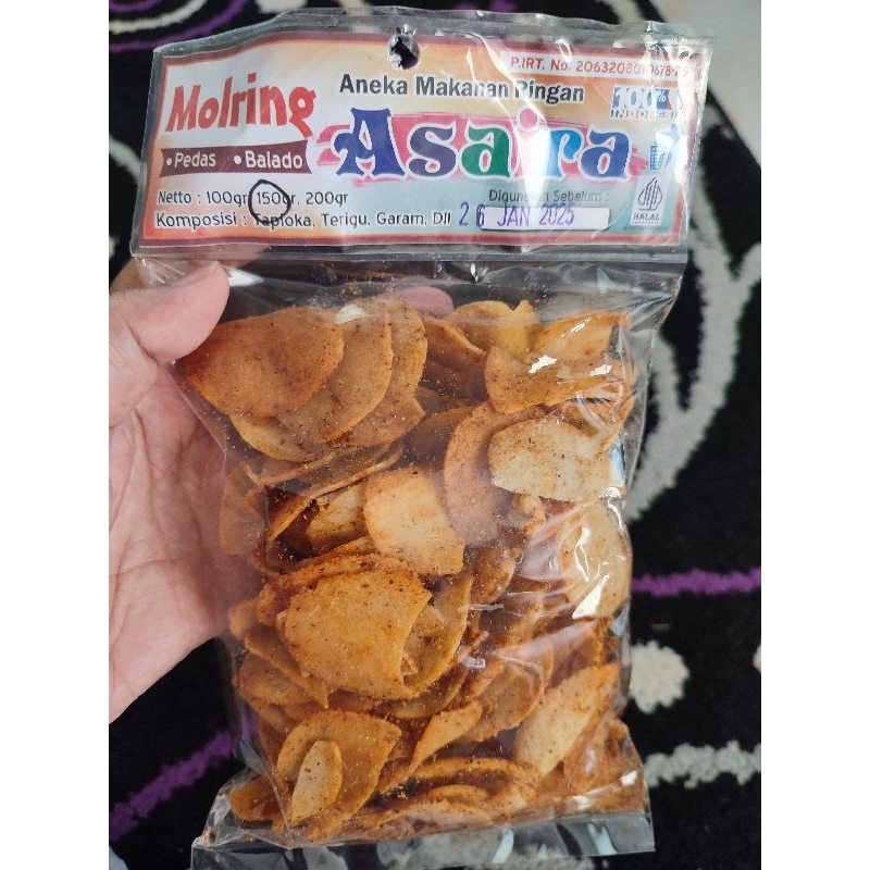 

LADA PISAN BY ASAIRA / CEMILAN KEKINIAN / MOLRING /CIMOL KERING / MIE LIDI / KERIPIK KACA /MAKARONI / BASRENG / MIE SEBLAK