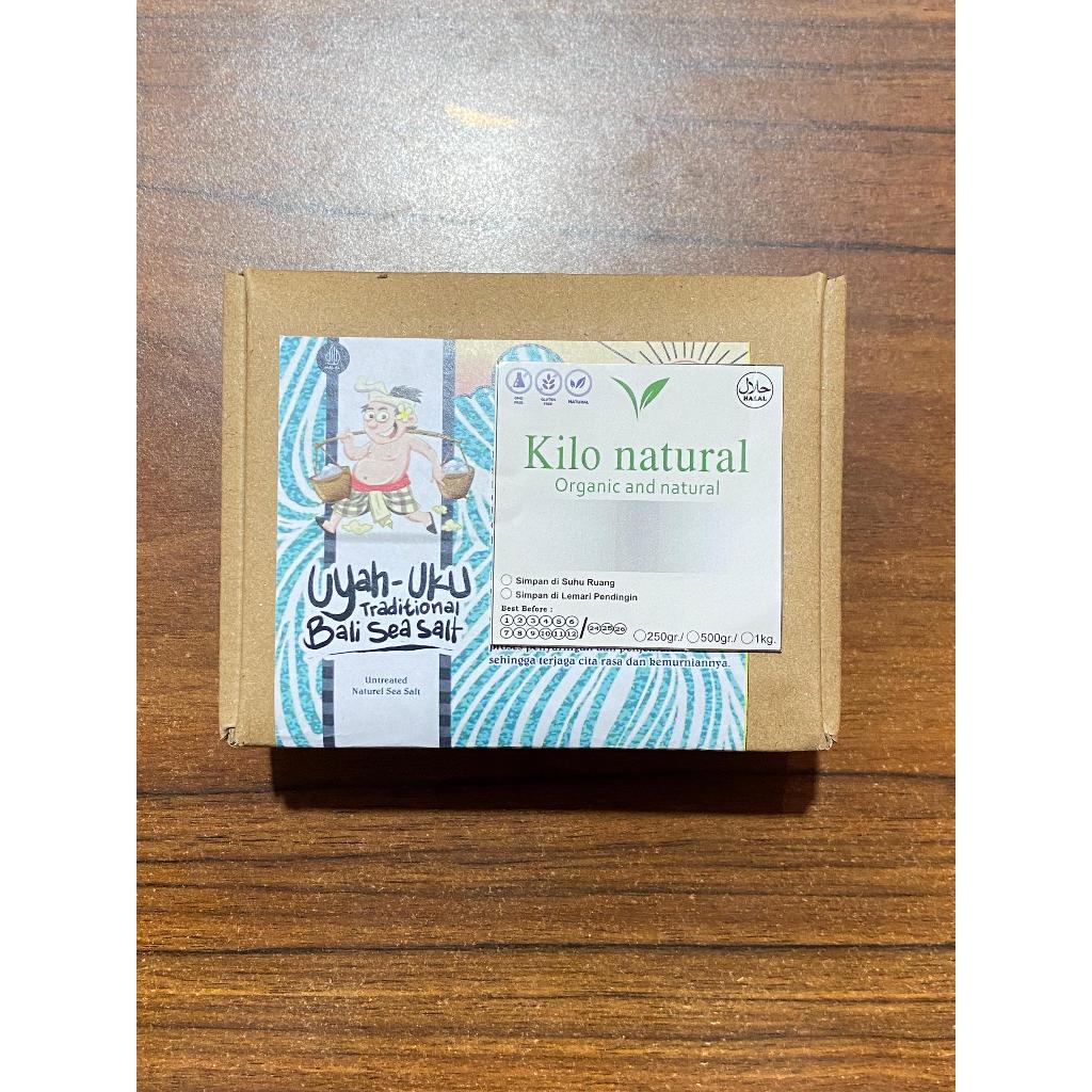 

500gr Garam Laut Natural Uyah Uku Tejakula Bali / Sea Salt Tejakula Bali 500gr ( Uyah Uku )