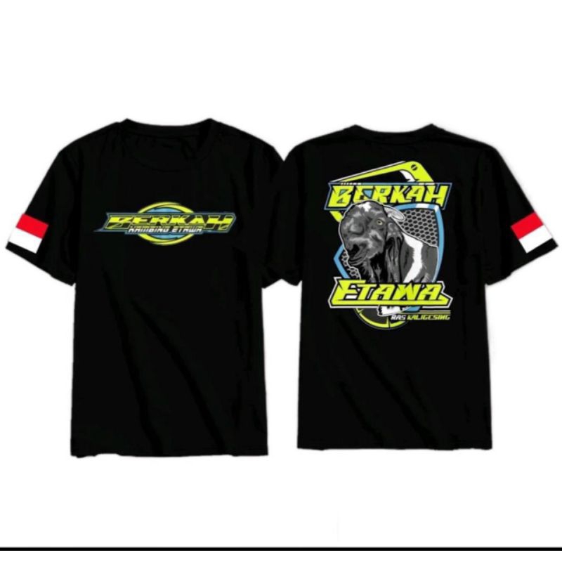 KAOS KAMBING ETAWA RAS KALIGESING GAMBAR DEPAN BELAKANG COD