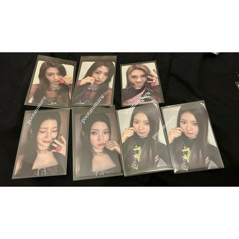 PHOTOCARD BABYMONSTER LUCKY DRAW ROSEDAY