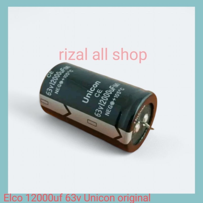 Elco 12000uf 63v Unicon Original