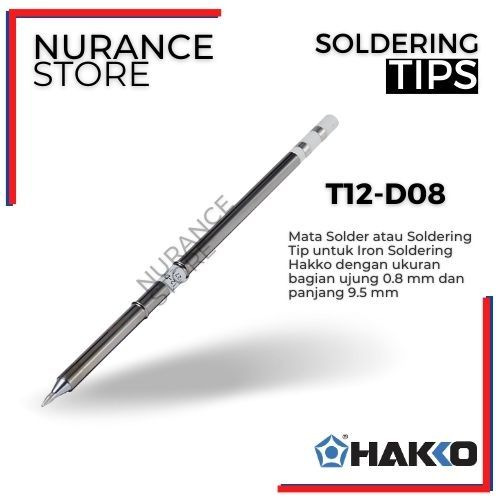 Mata Solder Hakko T12-D08 (Mata Solder u Hakko FX-951)