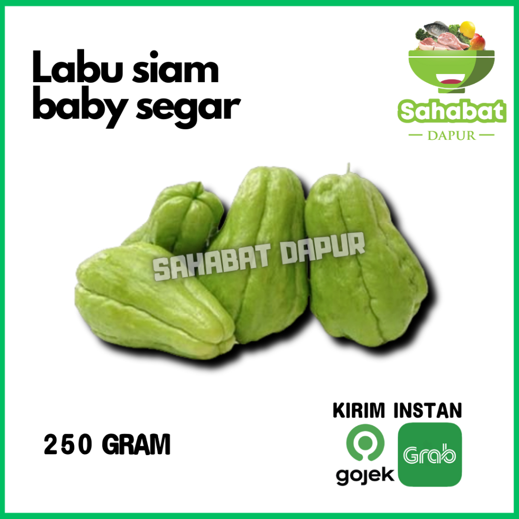 

Labu Siam Baby 250gr Sahabatdapur