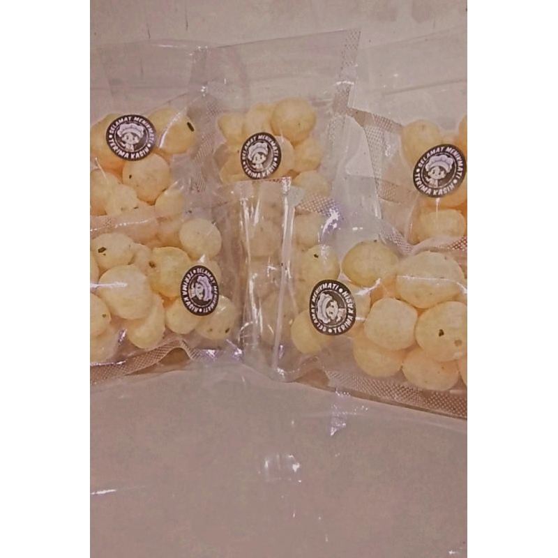 

[ZEN] Cimol Kering 250Gram Pedas Asin Dan Asin Original Enak Murah