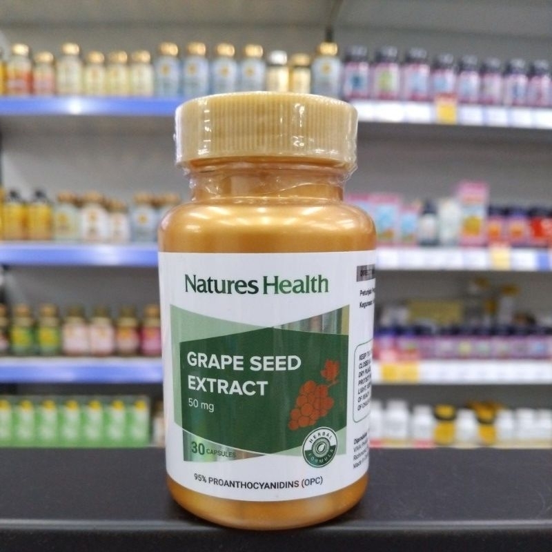 Nature's health grape seed extract 30 capsules
