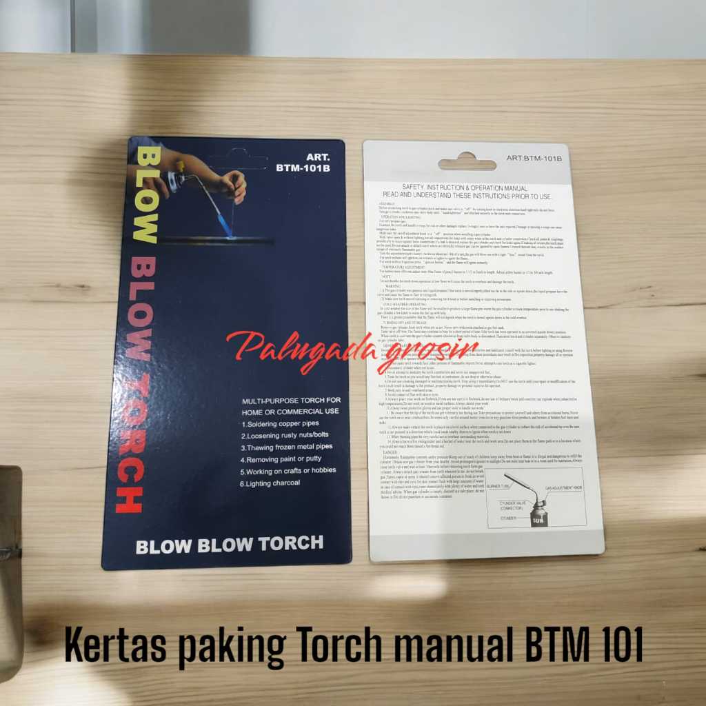 kertas paking torch btm 101