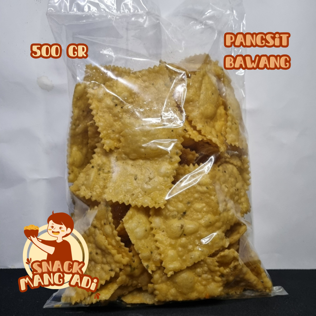 

KERIPIK BAWANG 500GR | KERIPIK PANGSIT | PANGSIT BAWANG 500GR | PANGSIT BAWANG 250GR | KUE BAWANG | JAJANAN JADUL