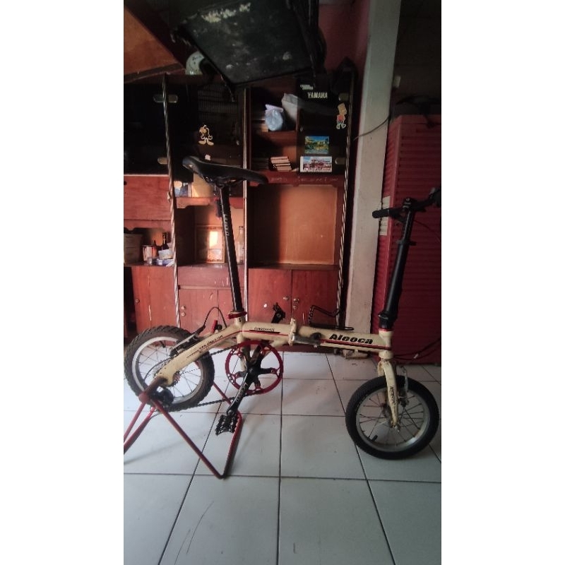 Sepeda lipat Aleoca Conveniente 14" inchi Steel