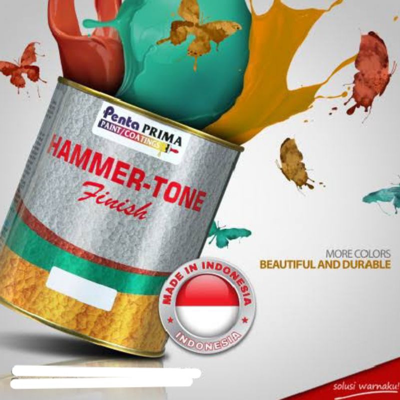 Cat Besi Tempa Anti Karat Hammer Tone Penta Cat Kapal Bertekstur