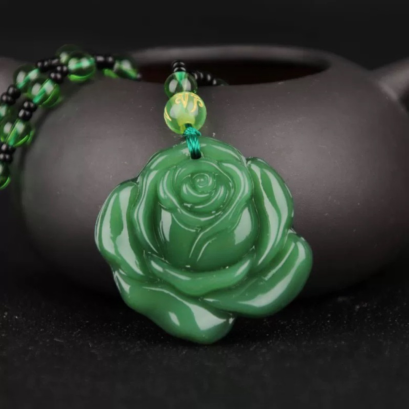 KALUNG KESEHATAN GIOK ASLI, KALUNG KESEHATAN PRIA WANITA BATU GIOK IMPORT MODEL SHIO