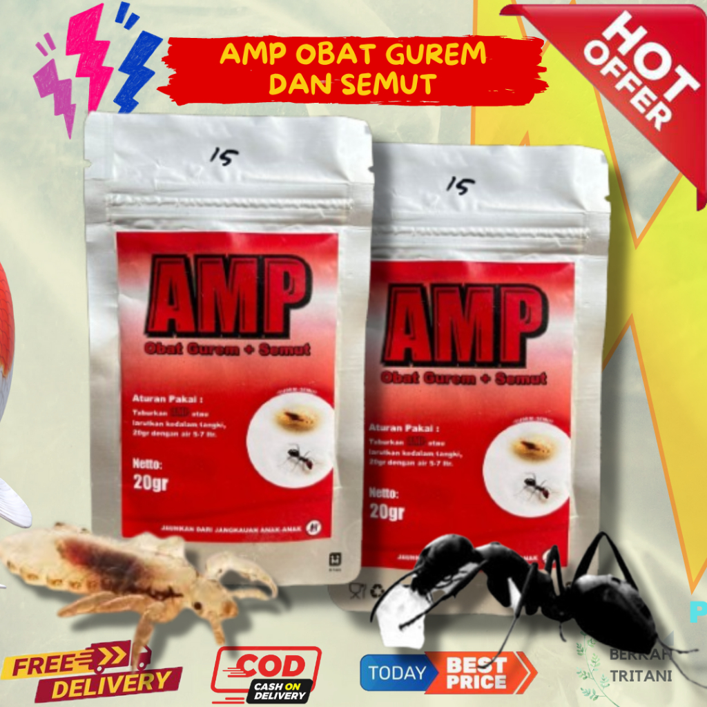 AMP Obat Gurem dan Semut 20gr