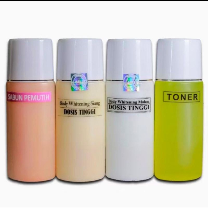 paket HB whitening lotion pemutih dosis tinggi