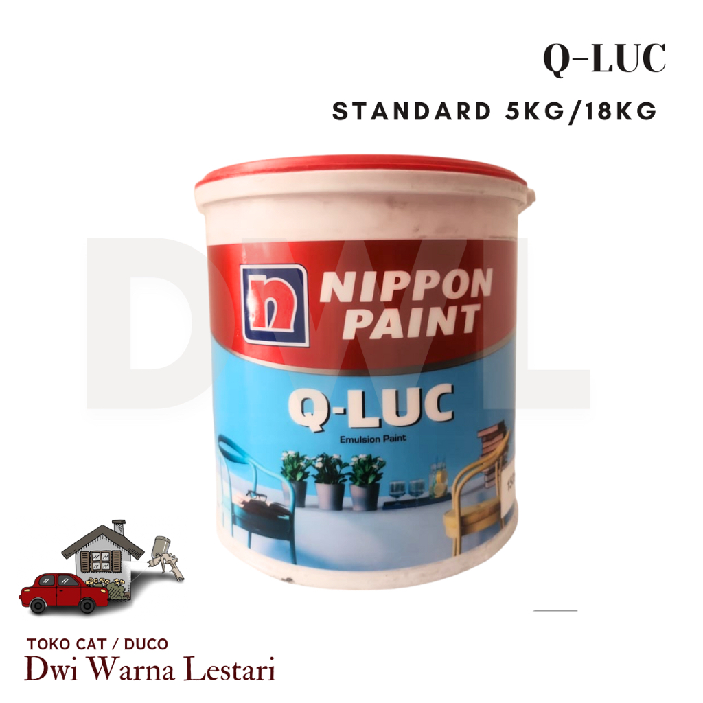 Q-LUC Emulsion Paint (5kg/18kg) // NIPPON PAINT