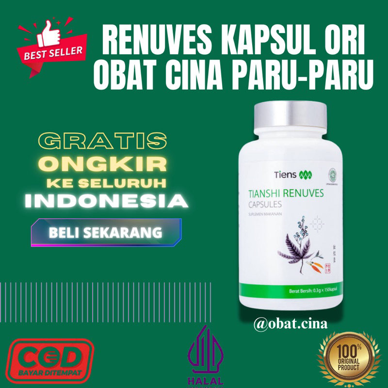 RENUVES TIENS | OBAT CINA MATA MINUS & PARU-PARU