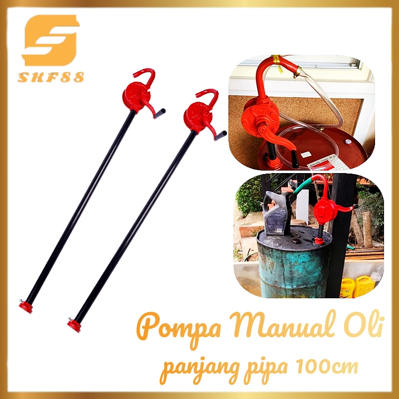 Pompa bensin manual / Pompa minyak tangan / Pompa oli minyak bensin manual / Pompa oli manual