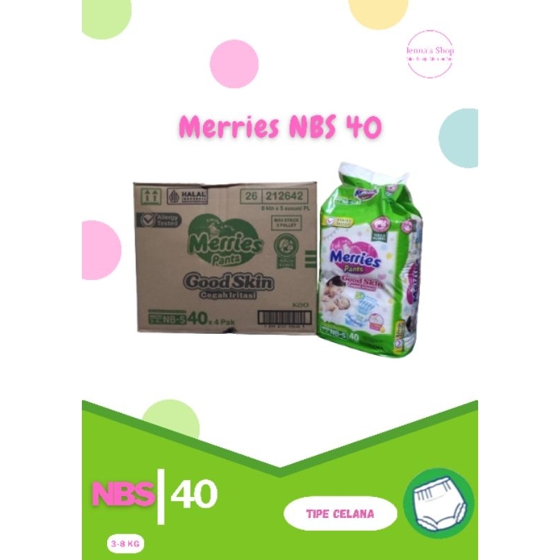 PAMPERS MERRIES NBS40