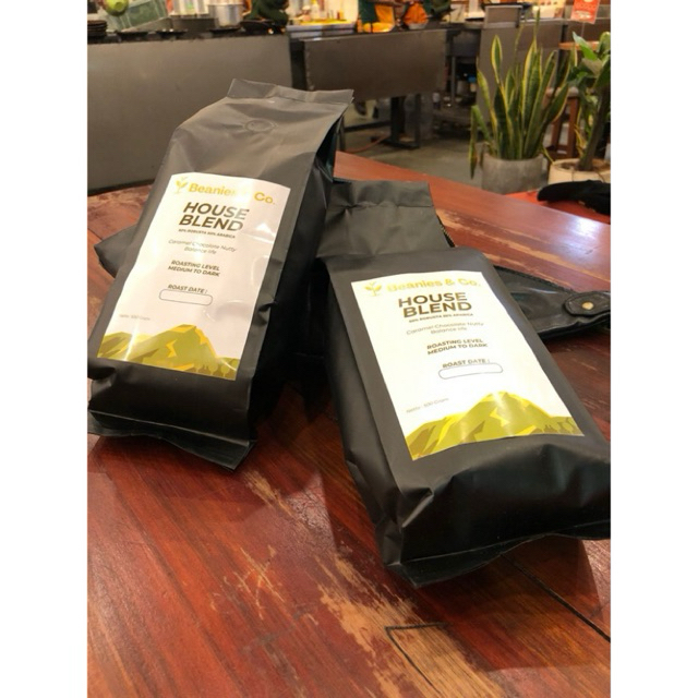 

BIJI KOPI 50.50 ARABICA ROBUSTA ROASTED BEANS KOPI SUSU BLEND 500 GR