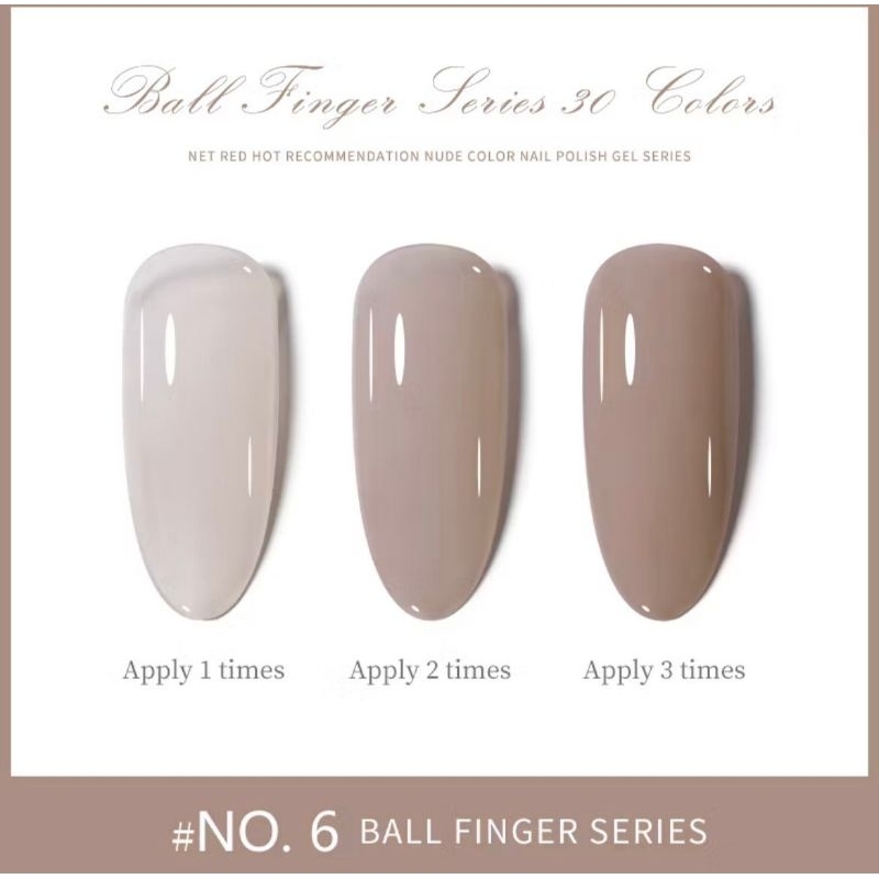 Annies Jade Fat Ice Tea 10ml / Kutek UV Gel Transparan Jelly Nail Translucent Polish / 3 kali oles