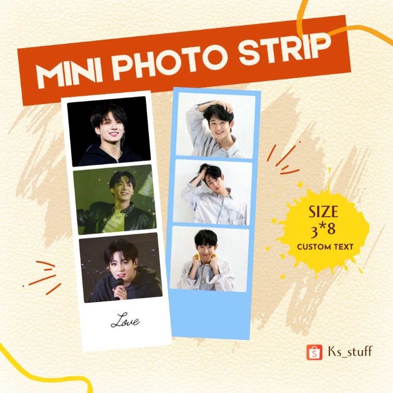 FOTO STRIP MINI // CETAK FOTO STRIP // PHOTO STRIP MINI